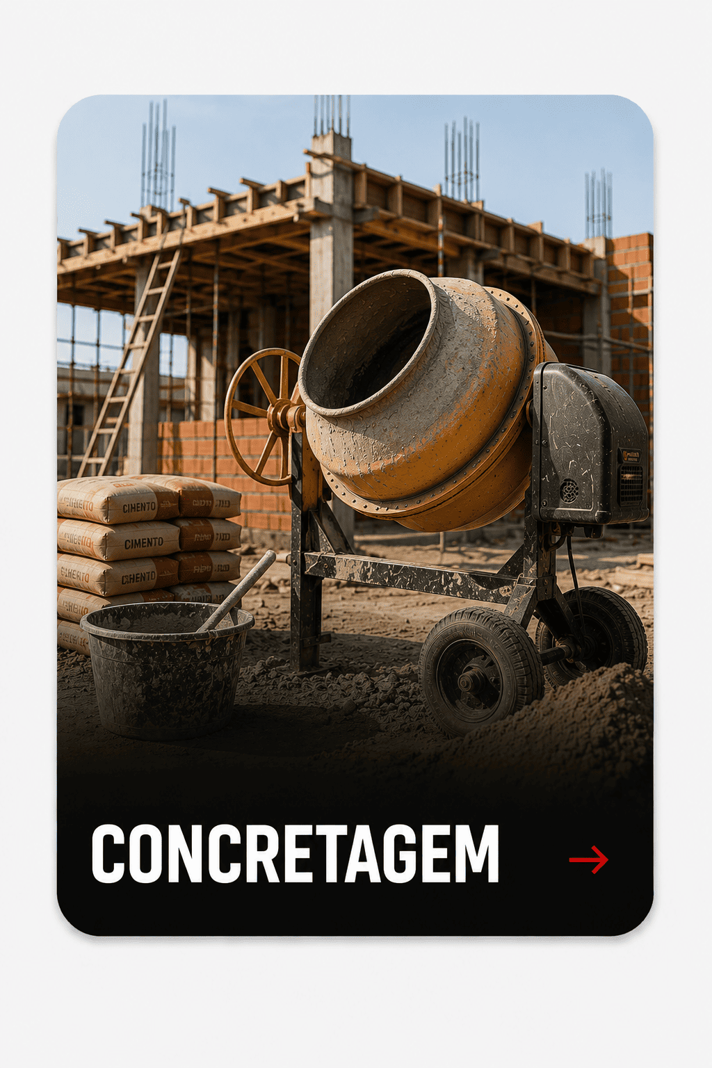 equipamentos para concretagem
